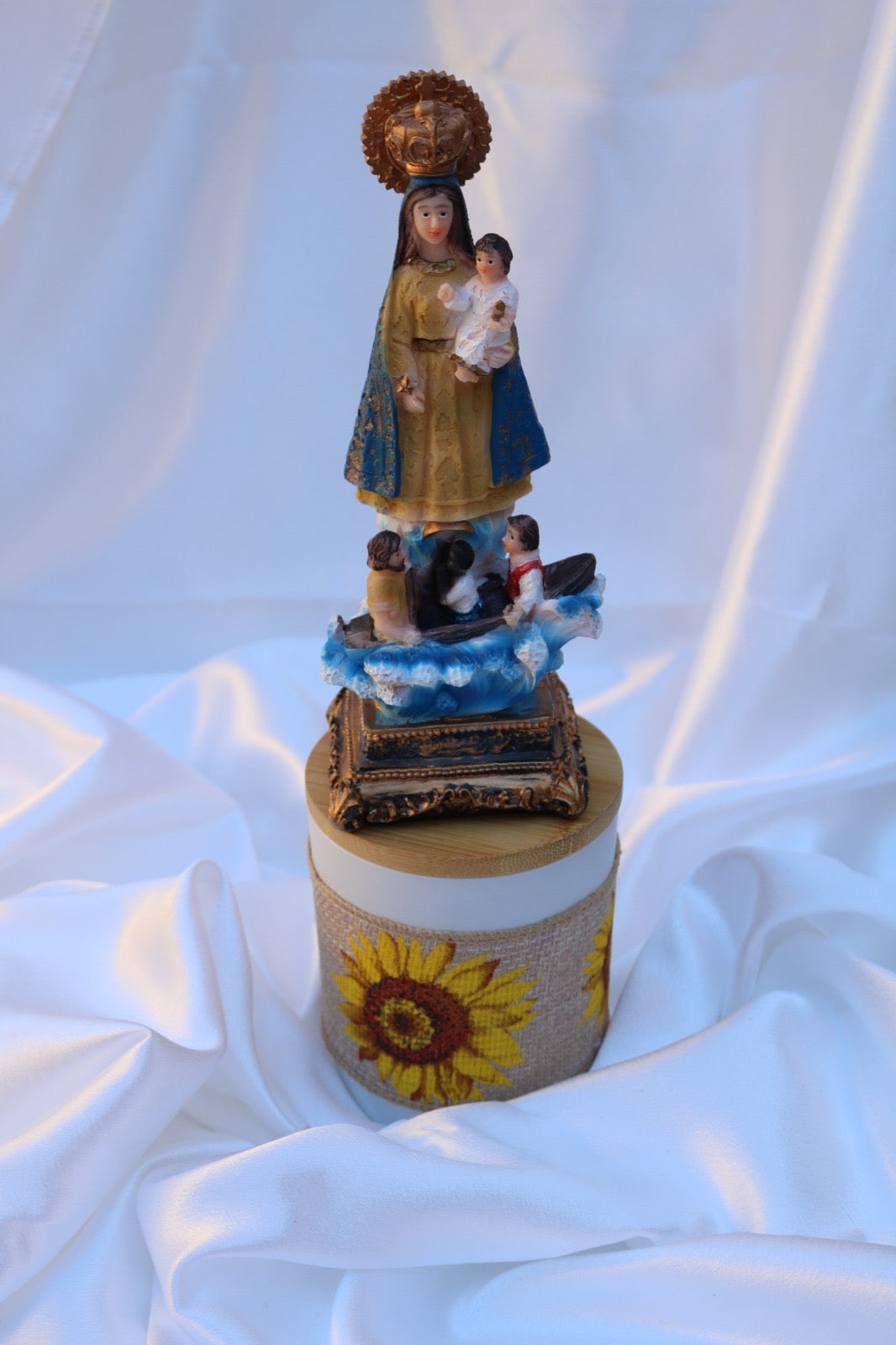 Vela Religiosa Artesanal (8oz)