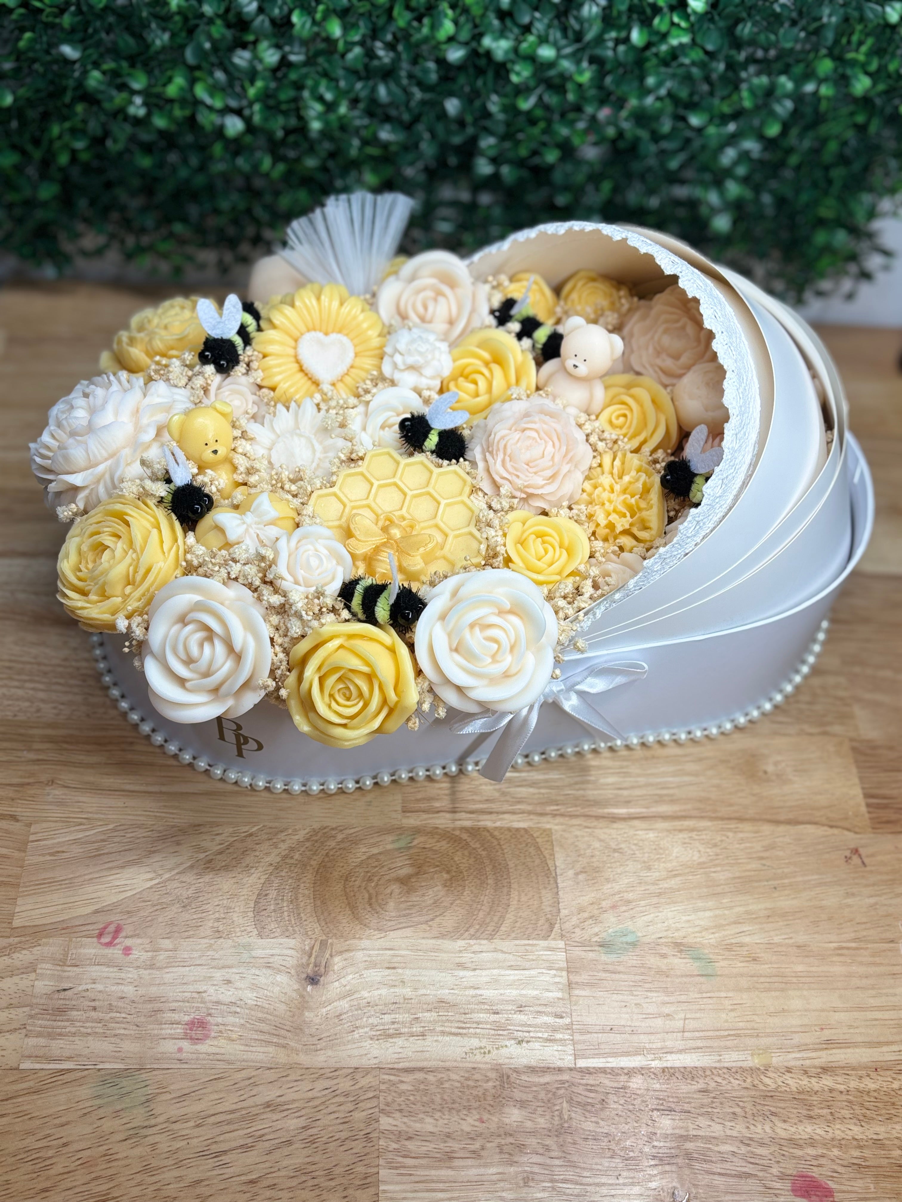 Bouquet en cochecito de bebé